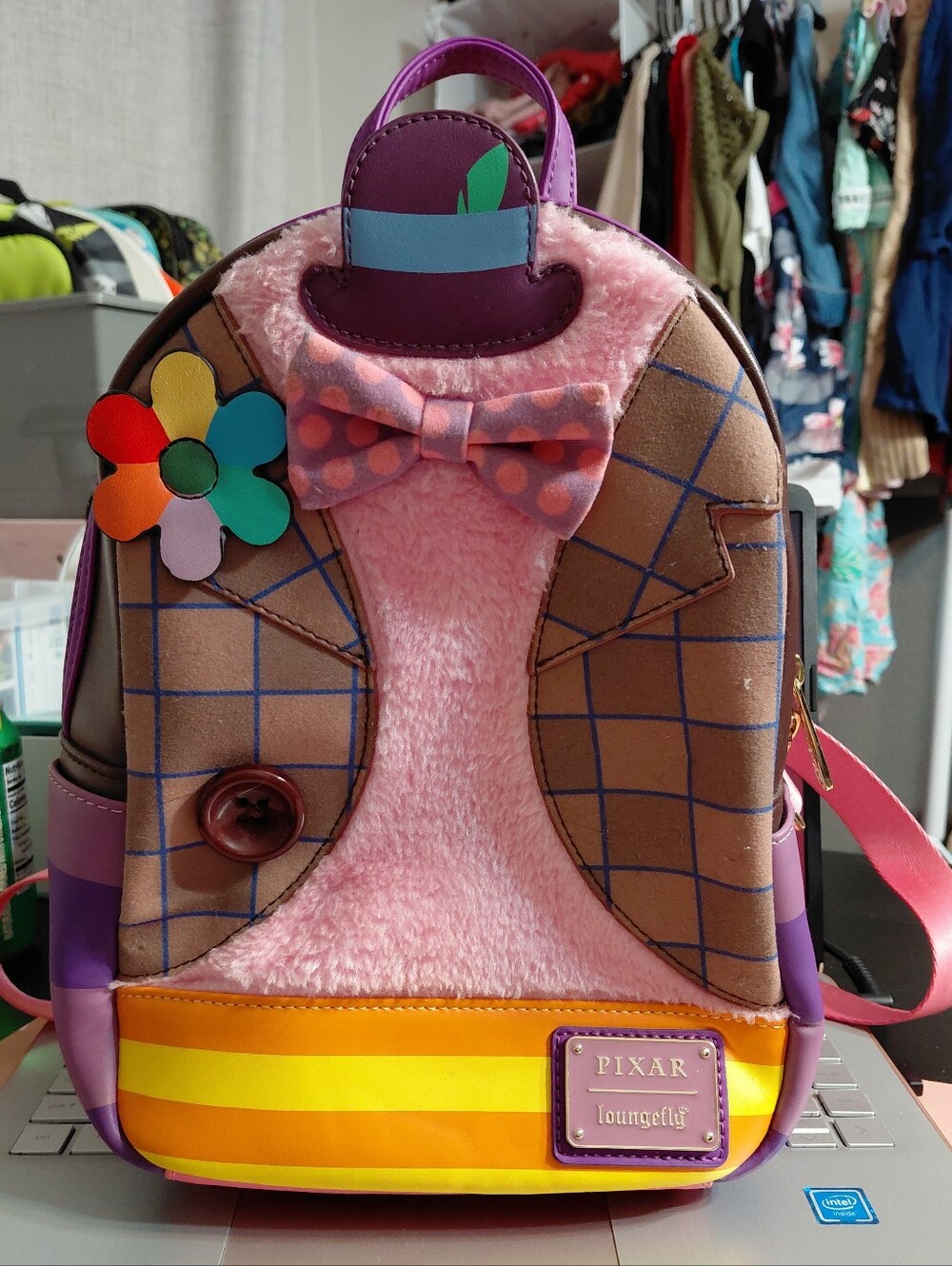 Loungefly Pink Backpack Inside Out Bing Bing